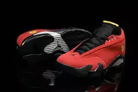 j14 air jordan xiv version ferrari 14 og empeigne daim rouge